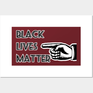 Black Lives Matter (blm) T-shirt Posters and Art